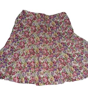 Ann Taylor Loft size 10 floral skirt